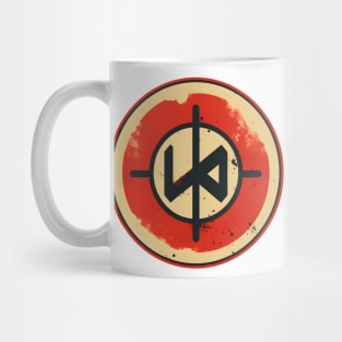 Superhero Graphic Logo - Vintage Retro Style Mug